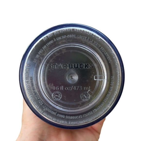 Starbucks Copper Glitter Plastic Tumbler 16 oz - Picture 7 of 8